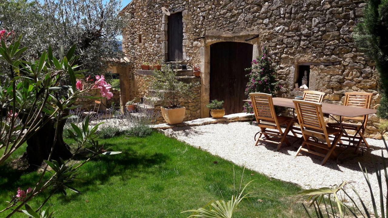 Отель Le Mouleyras Saint-Montan Экстерьер фото